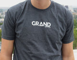 Grey & White Grand T-Shirt - Grand Supply Co.