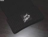 Black Patch Beanie - Grand Supply Co.