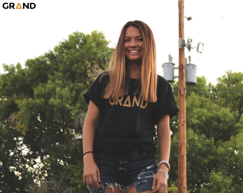 Gold Grand OG T-Shirt - Grand Supply Co.