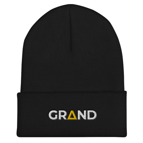 Grand OG Black Beanie - Grand Supply Co.